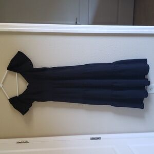 Black maxi dress like new